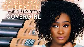 NEW Covergirl TruBlend Matte Made Foundation Review | Shlinda1