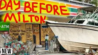 THE DAY BEFORE Hurricane Milton, Coastal Towns in Ruins