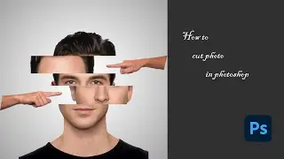 photoshop  manipulasion - Photoshop Tutorial: Beginner: Face Slide Effect