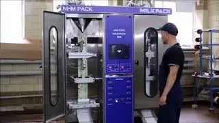 Milkpack 6000: Twin-lane automatic packaging machine for viscous and liquid products in bags
