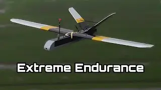 V-Tail Pusher for FPV - Extreme Endurance Flight In Rain & Winds