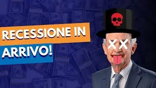 😱 STA PER ARRIVARE LA RECESSIONE? CROLLO BITCOIN E CRYPTO?