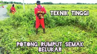 Potong Rumput Semak Belukar || Teknik tinggi