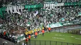 Atletico Nacional 2 - U.De Chile 0 - La Salida Del Verde 14/02/2012