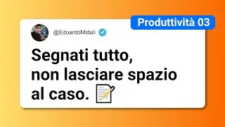 Scrivere liste su liste - Produttività 03