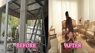 how to make-cement board preparation, complete work