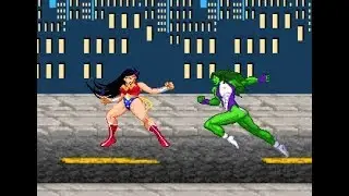 Wonder Woman vs She-Hulk