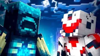 Minecraft Superpowers vs The Sculk - Fisk Superhero Mod Enhanced SMP