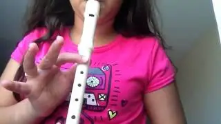 Black belt Ode To Joy recorder karate