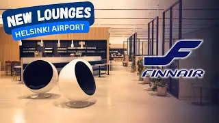 NEW Finnair BUSINESS Lounges - Schengen & Non-Schengen (Full Walkthrough)