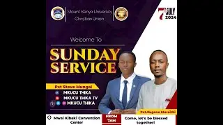 7TH JULY 2024 SUNDAY SERVICE