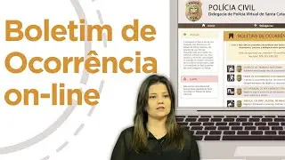 Como fazer BOLETIM DE OCORRÊNCIA ON-LINE