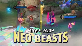 REVIEW SKIN HARGA JUTAAN, LYLIA FREDRINN NEO BEAST ULTRA 3D VIEW - Mobile Legends