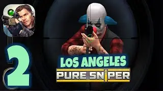 Pure Sniper - Gameplay Walkthrough Part #2 - Z1 Los Angeles (iOS, Android)
