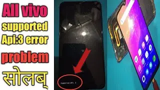 vivo y91 (1811) supported api 3 problam | how to All vivo y91|y95|y93|v9| supported api 3 solutions