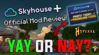 Skyhouse+ PREMIUM Auction Flipping Mod Review (Hypixel Skyblock)