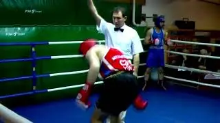 НОКАУТИРОВАЛ НОВИЧКА В БОКСЕ