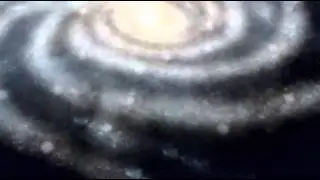 Milky Way. Bach's music.