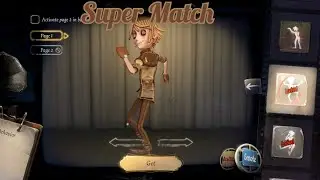 Identity V | B skin Postman ! | Postman Gameplay | Super Match
