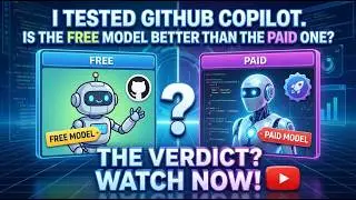 БЕСПЛАТНАЯ МОДЕЛЬ ЛУЧШЕ ПЛАТНОЙ? ПРОТЕСТИЛ GITHUB COPILOT!