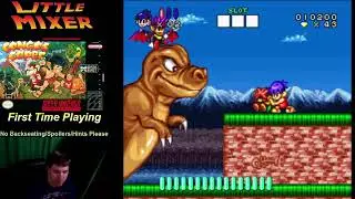 First time playing CONGO'S CAPER - SNES