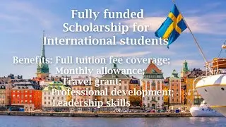 How to apply for the Swedish Institute Scholarship  for international students