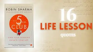 16 Life Lessons from The 5AM Club - Powerful Quotes