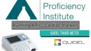 Running API samples - cardiac markers (triage meter)