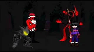 FNF Vs Sonic.exe - Slaybells But 3.0 Characters Sings It Cover FT CRASH-THE-HEDGEHOG