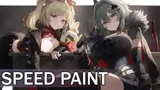 SPEED PAINT -【Ceasar & Burnice】Zenless Zone Zero