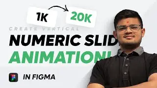 Numeric Slider Animation in Figma | Figma in Hindi | Plugins | Figma Animation