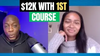 How this one client made Over $12000 with her first course and CreatorrHQ