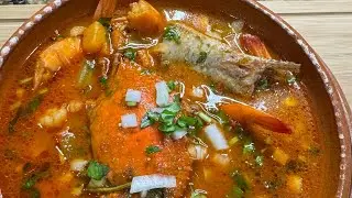 How to Make Shrimp, Fish and Crab Broth with Vegetables - Easy and Delicious!
