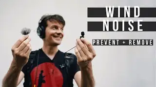 HOW TO REMOVE WIND NOISE FOR FIELD RECORDING & VOICE OVER