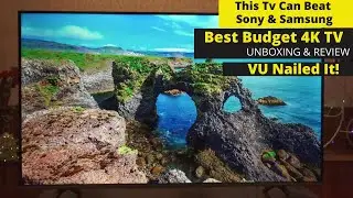 Is it Better Than Sony, Samsung & LG ? VU Premium  Android TV 2020 | Review  In English