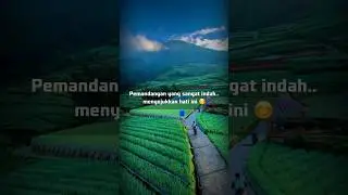 Pemandangan yang sangat indah 😊 #beautiful place #shorts