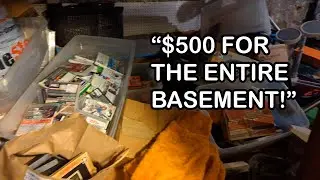 Video Game Store Cleanout ! - I Bought the Entire Basement - Game and Toy Hunting