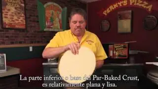 Perky's Pizza Real Par-Baked Crust SPANISH
