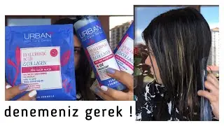 Urban Care Hyaluronik Asit ve Kolajen Serisini Deniyorum | #saçlarınlaışılda