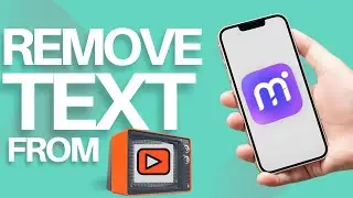 How Remove Text From Video - Editing Tutorial
