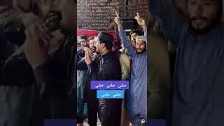 Ali Ali Ali Uchi Zaat Ali De A Haidar Haidar Haidar #youtubeshorts