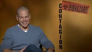 'Contagion' Matt Damon Purrell Interview