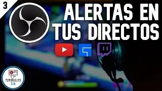 ⚠️How to set ALERTS in OBS Studio for TWITCH, YOUTUBE or FACEBOOK GAMING✅ ALERTS for STREAMS