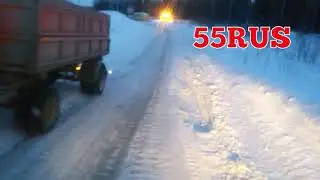 Камаз на на зимнике. Тямка-Радонежское-Тямка