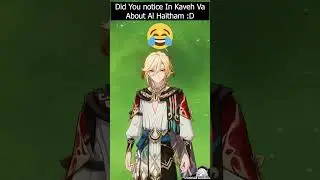 There Something Funny In Kaveh Voice Line 😂 