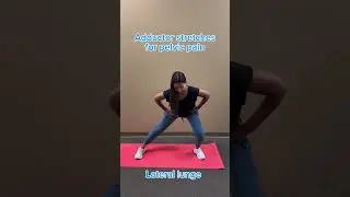 Adductor stretches for Pelvic Pain