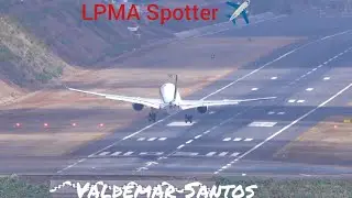 4 STUNNING LANDING'S VIEW FROM THE BACK at Madeira Airport ✈️