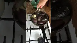 Отварные баклажаны на зиму. Легко и просто.