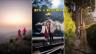 Darjeeling Pre Weddong story - BTS + RESULTS