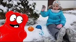 Делаю желейного медведя Валерку🐻и разноцветные ледяные шары🎈